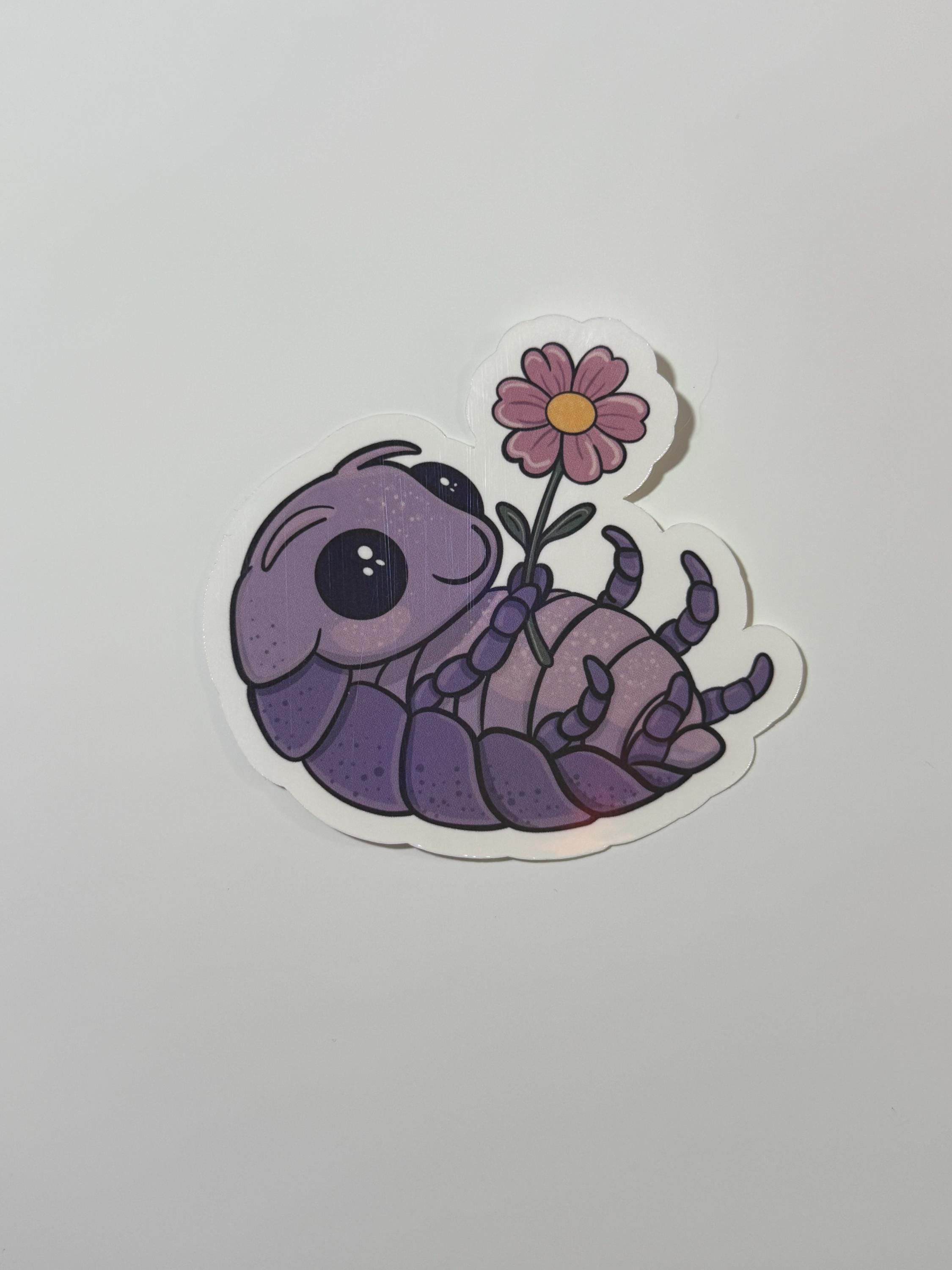 Isopod love bug sticker – 3” of pure cuteness