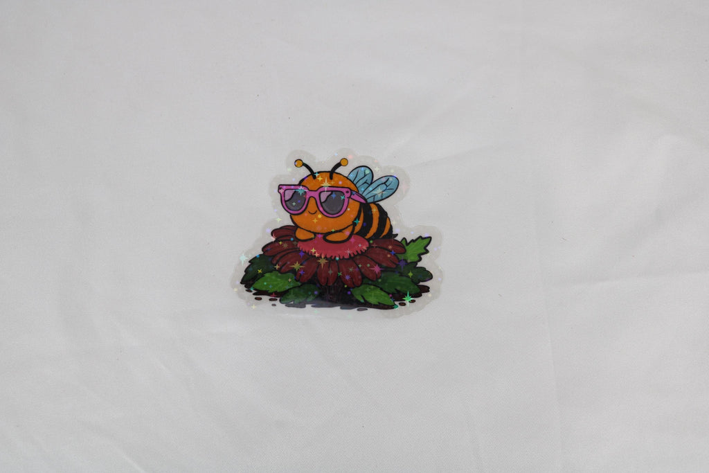 Bee cool - 3x3 sticker