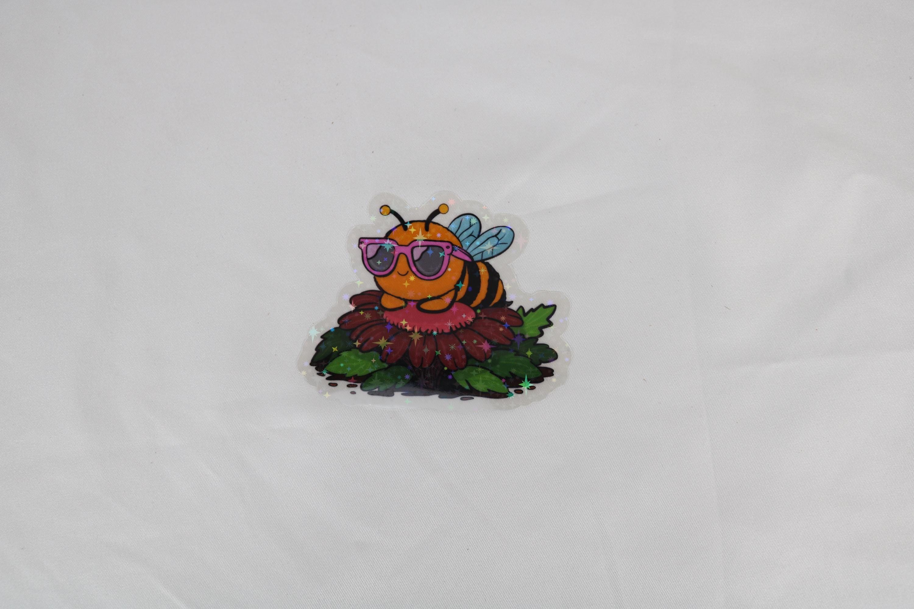 Bee cool - 3x3 sticker