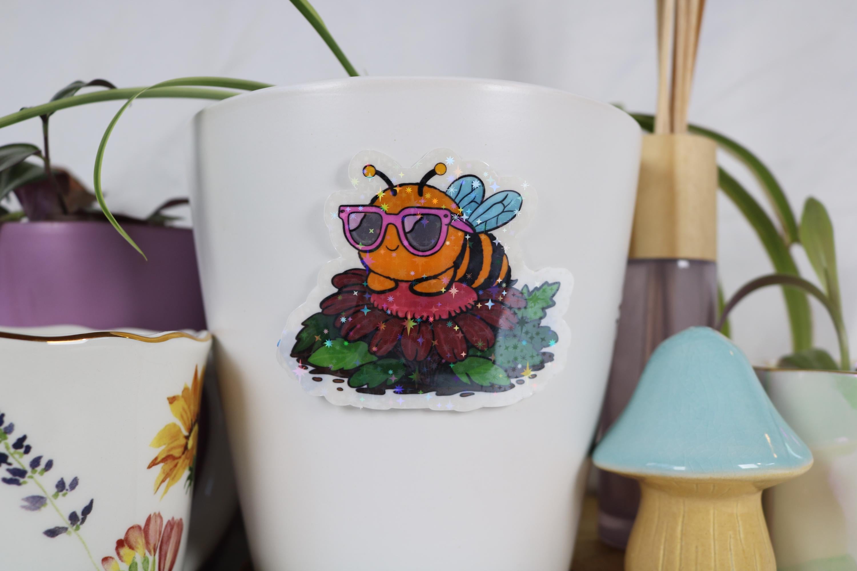 Bee cool - 3x3 sticker