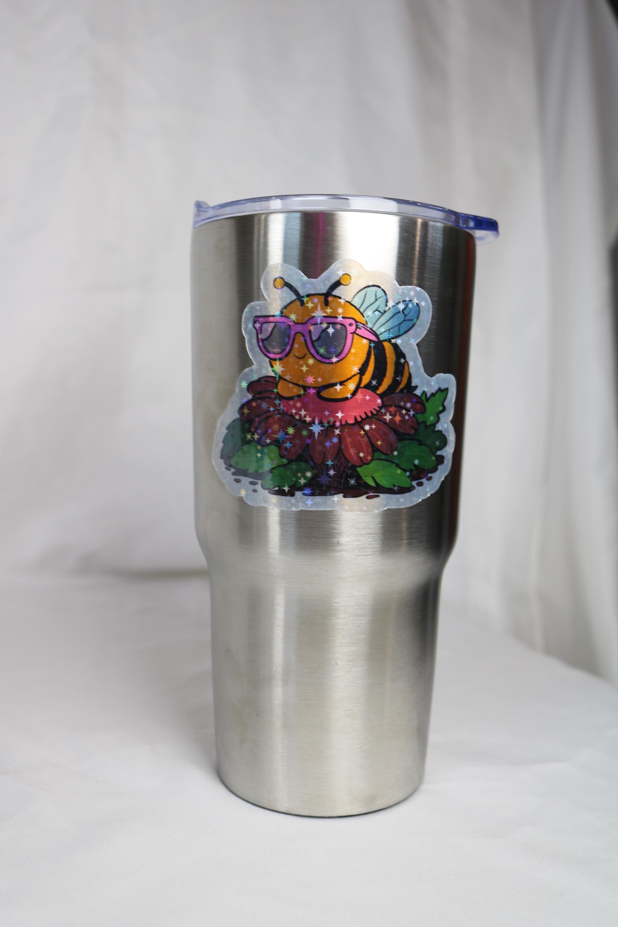 Bee cool - 3x3 sticker