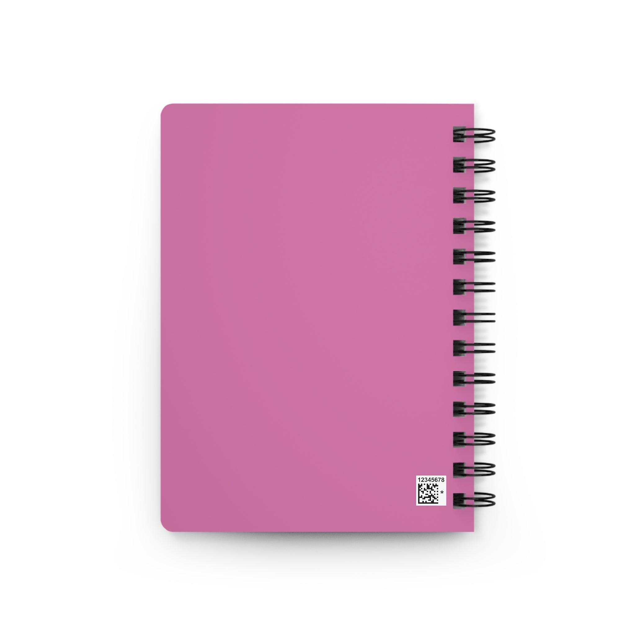 Cute Pink Demon Notebook Spiral Bound Journal for Gothic Kawaii Notes & Gifts