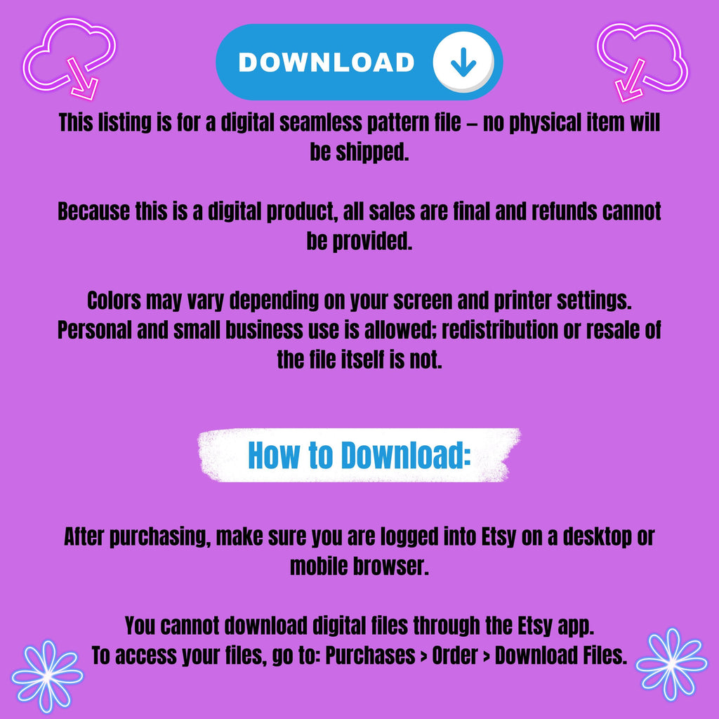 Christmas Trees and Candy Canes Seamless Pattern: Sublimation Design (PNG)