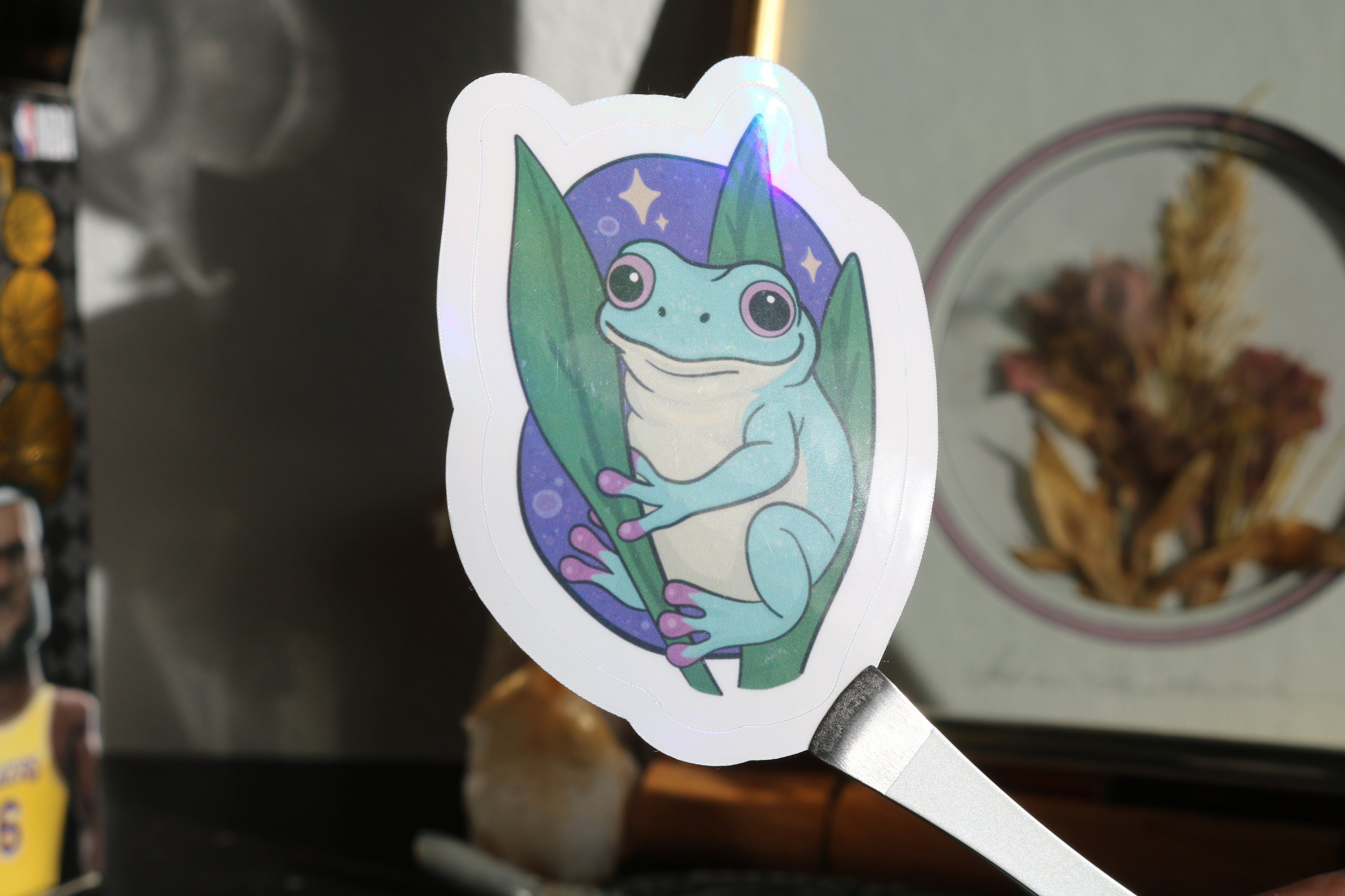 Tree Frog Hug – 3” Sticker