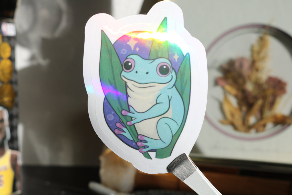 Tree Frog Hug – 3” Sticker