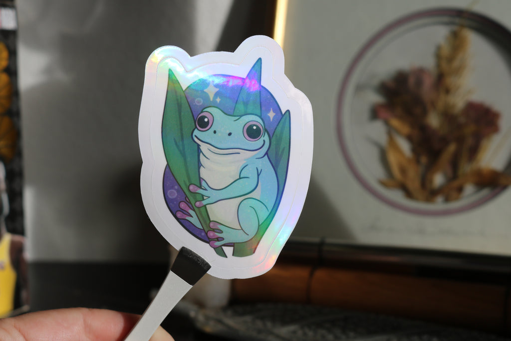 Tree Frog Hug – 3” Sticker