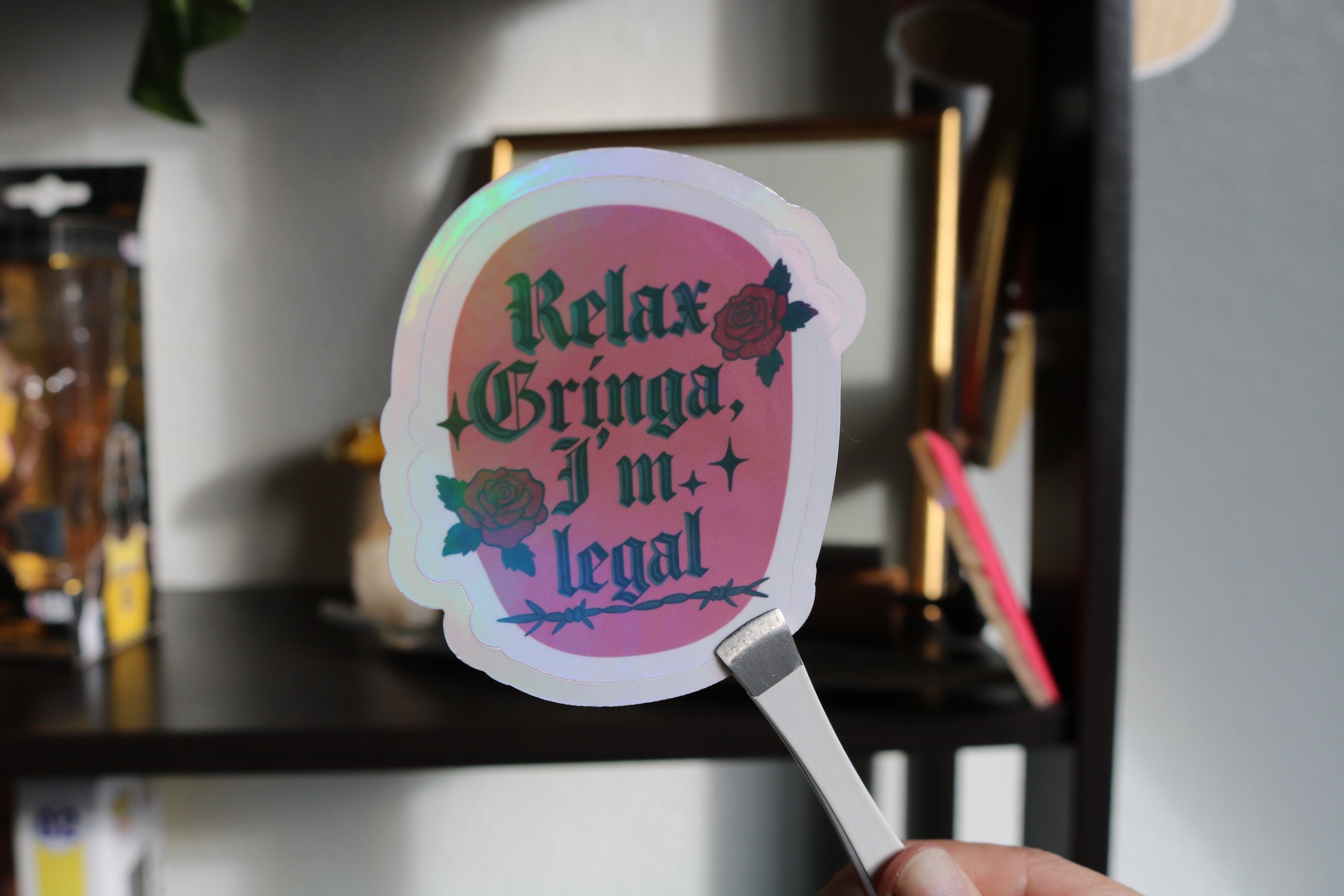 Relax Gringa – 3” Sticker