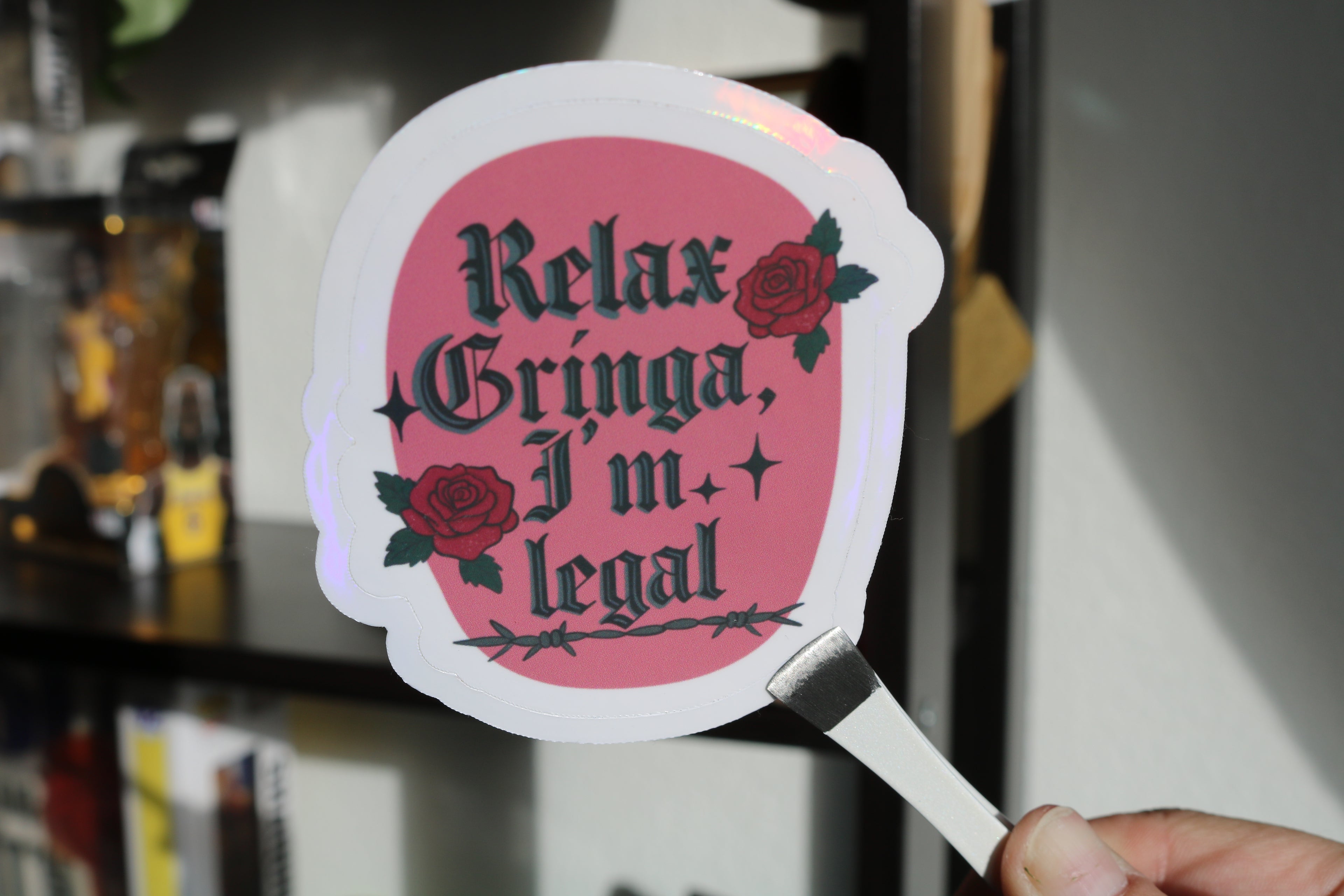 Relax Gringa – 3” Sticker
