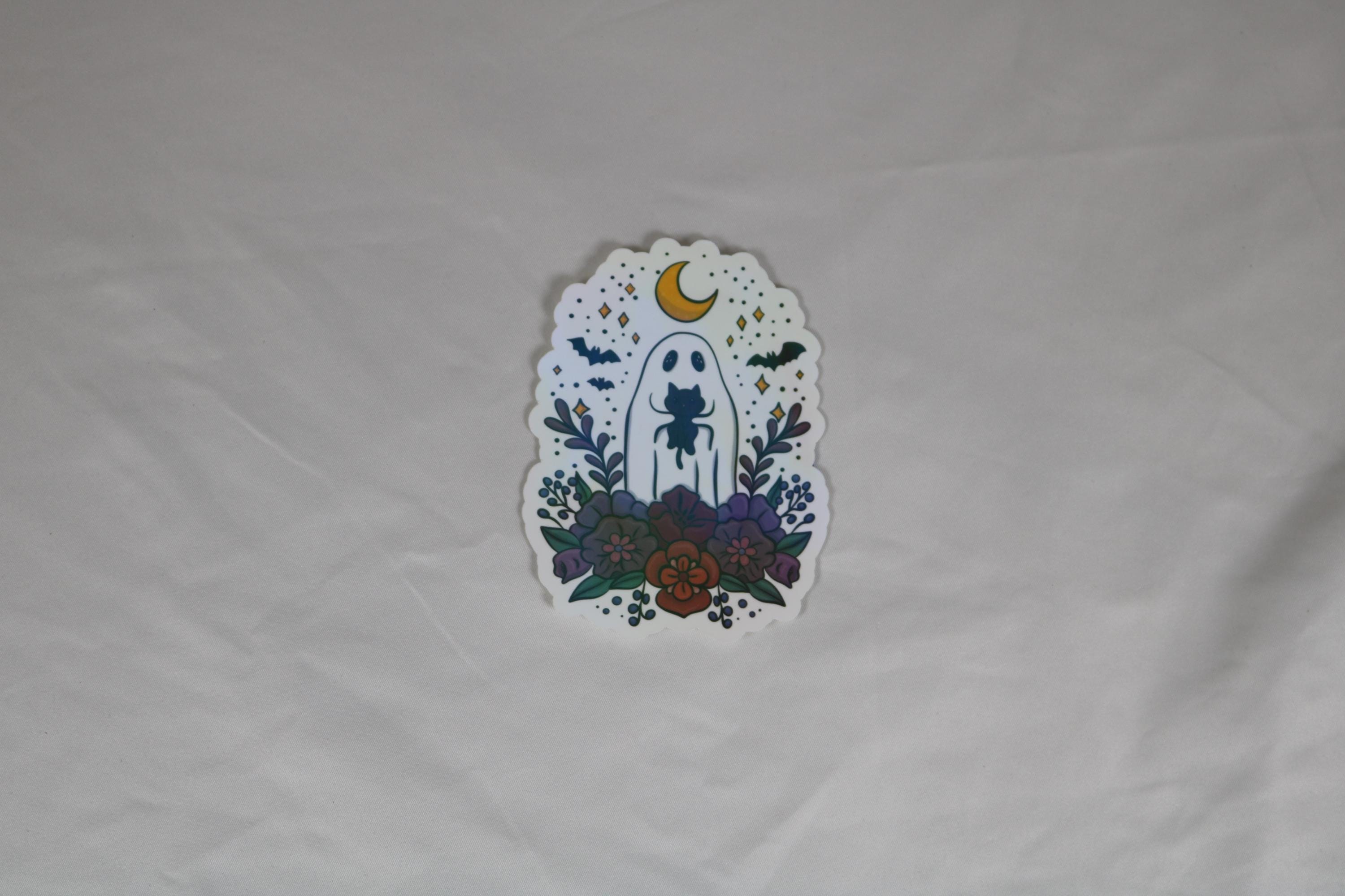 Catrafice - ghost sacrifice sticker – 3”