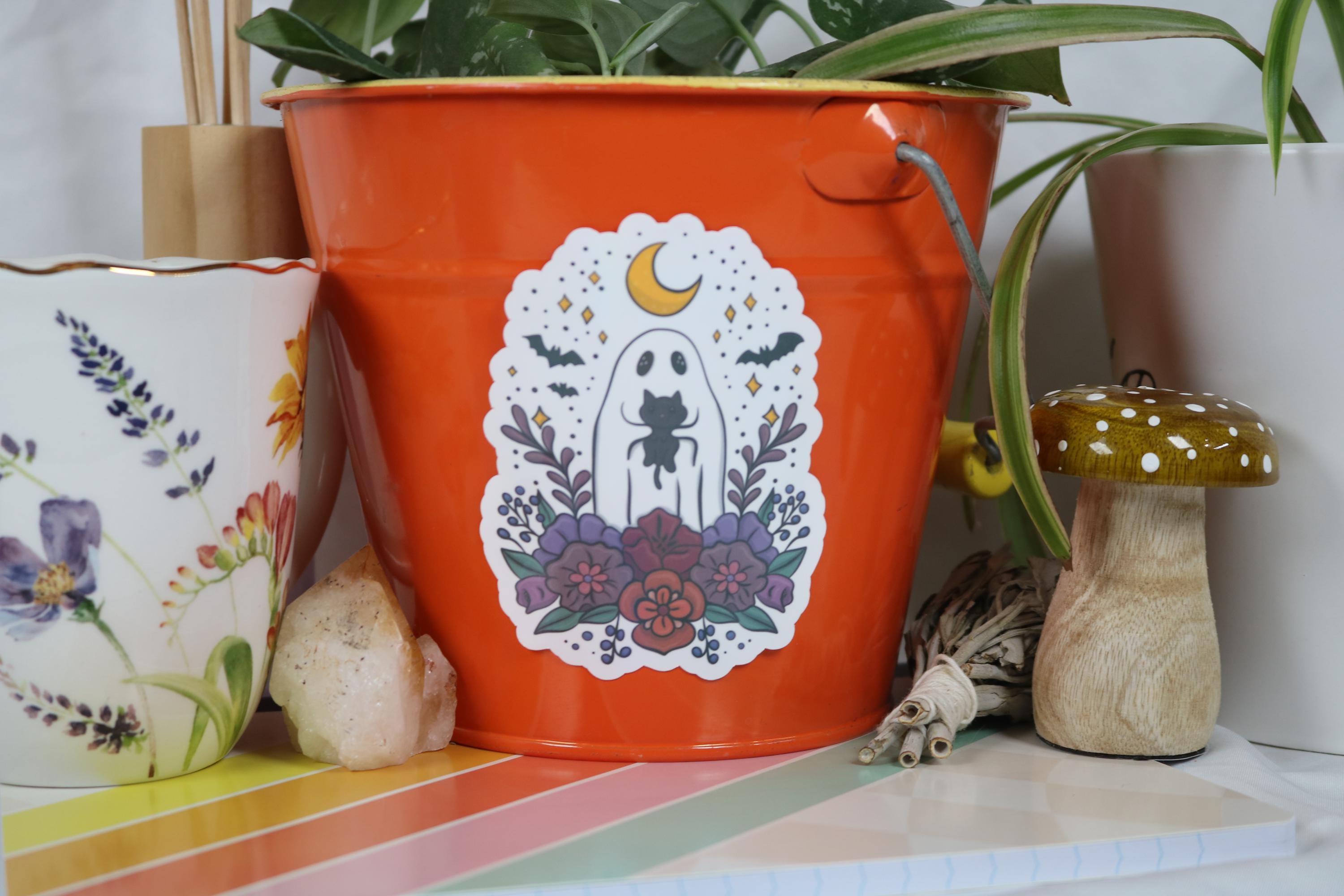 Catrafice - ghost sacrifice sticker – 3”